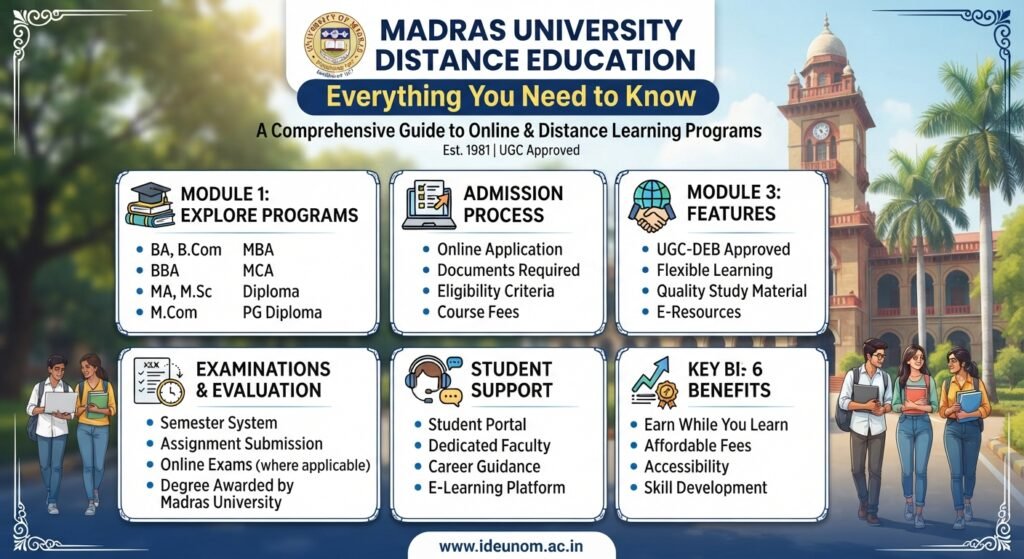 Madras University Distance Education